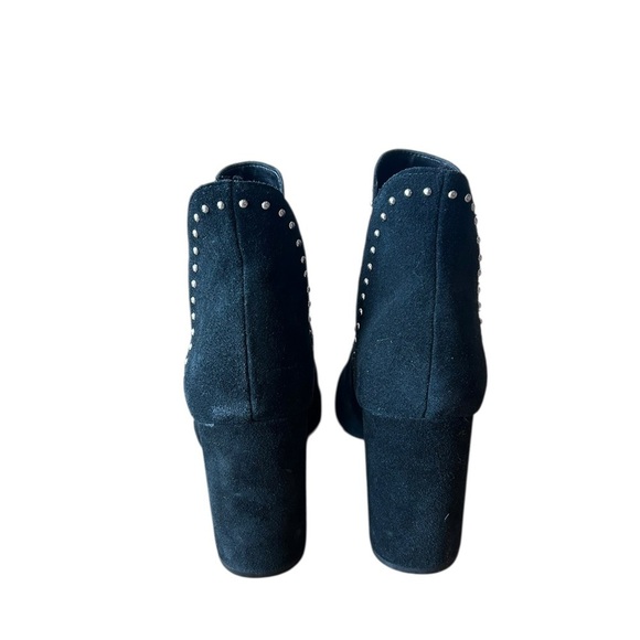 Steve Madden Rockstar Black Suede Ankle Boots Sz 9.5 - Picture 3 of 5